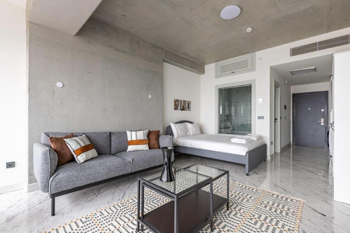 Trendy Cool Bright Studio Parking Poolviews! #254 Istanbul Eksteriør billede