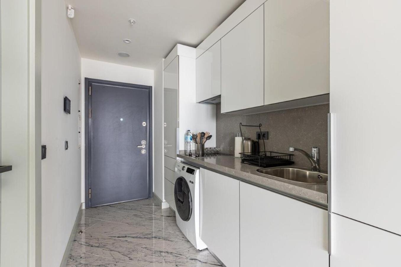 Trendy Cool Bright Studio Parking Poolviews! #254 Istanbul Eksteriør billede