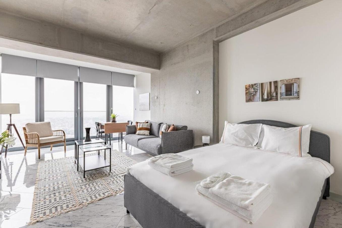Trendy Cool Bright Studio Parking Poolviews! #254 Istanbul Eksteriør billede